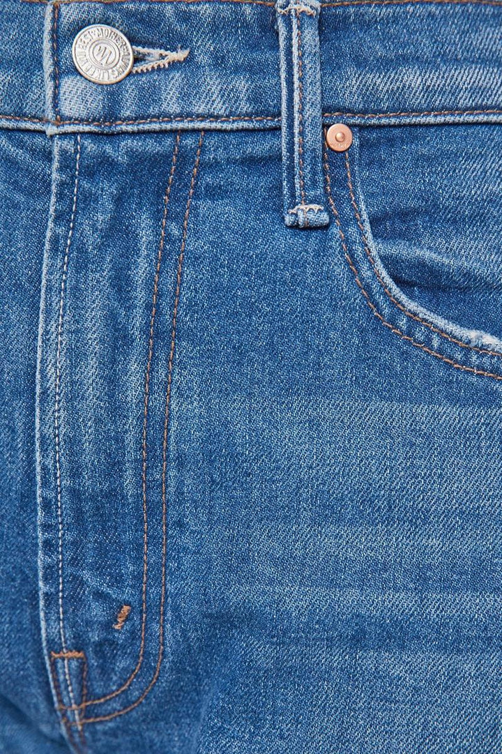 Mother Denim - The Mid Rise Lasso Sneak in Get Two Birds Stoned