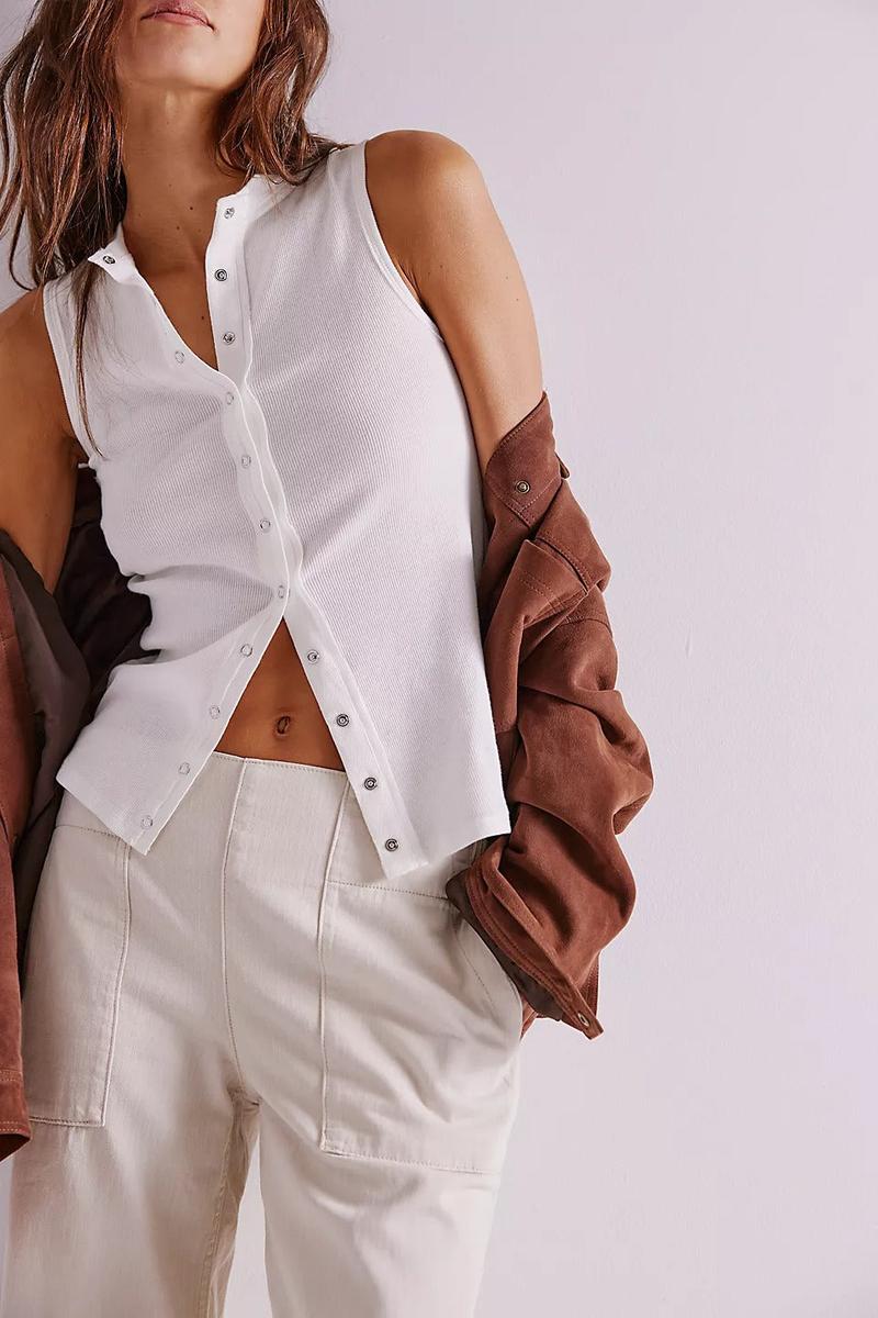 Free People - We The Free Breezy Denim Pull-On Jeans