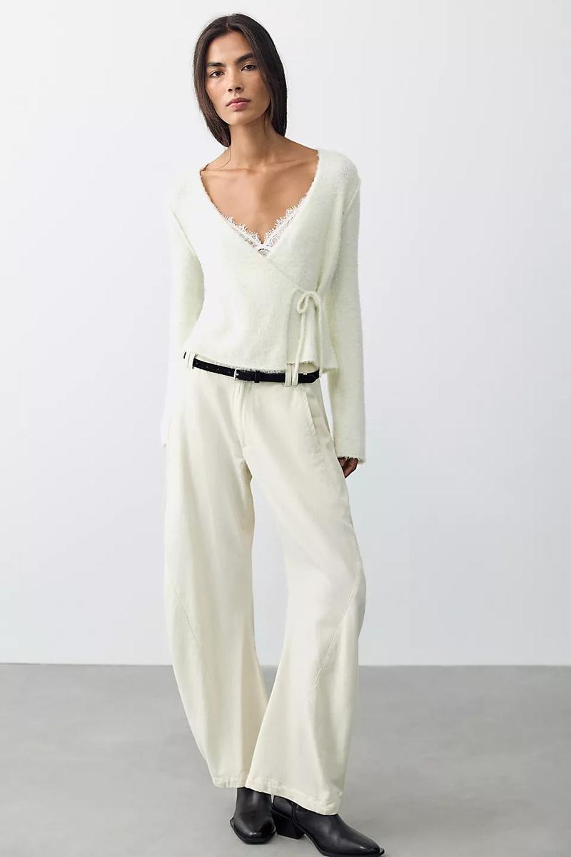 Free People - Snowfall Wrap Sweater