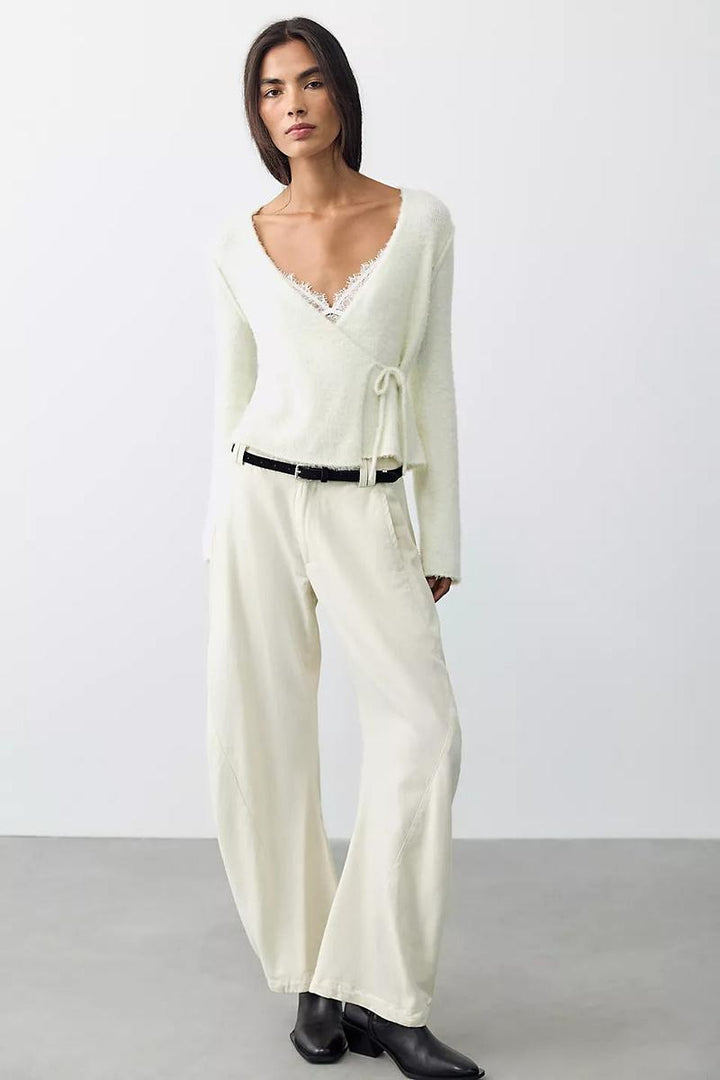 Free People - Snowfall Wrap Sweater