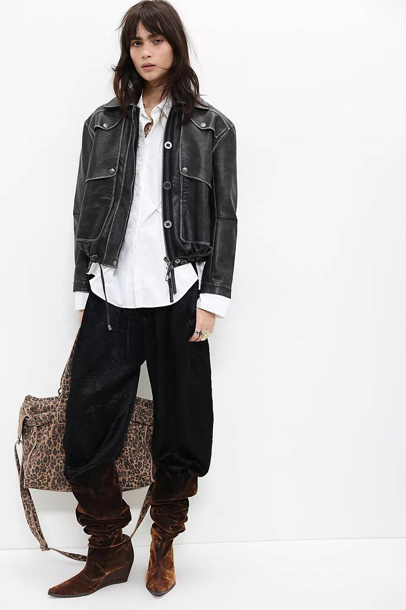 Free People - We The Free Morant Bay Vegan Leather Jacket