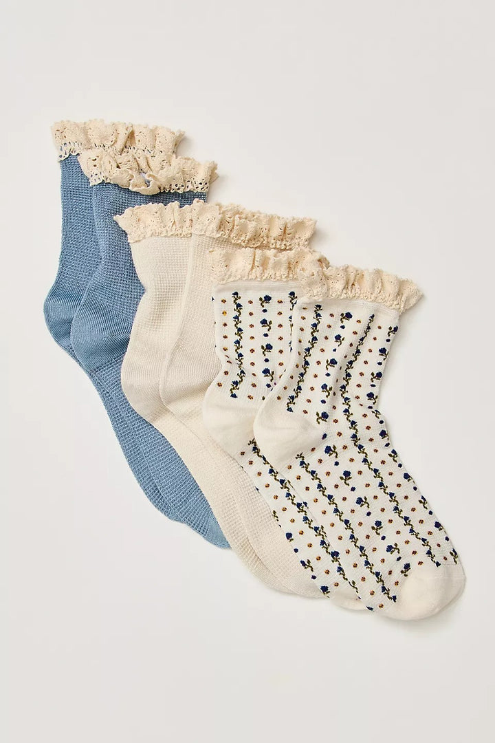 Free People - Ruffle Sock Pack