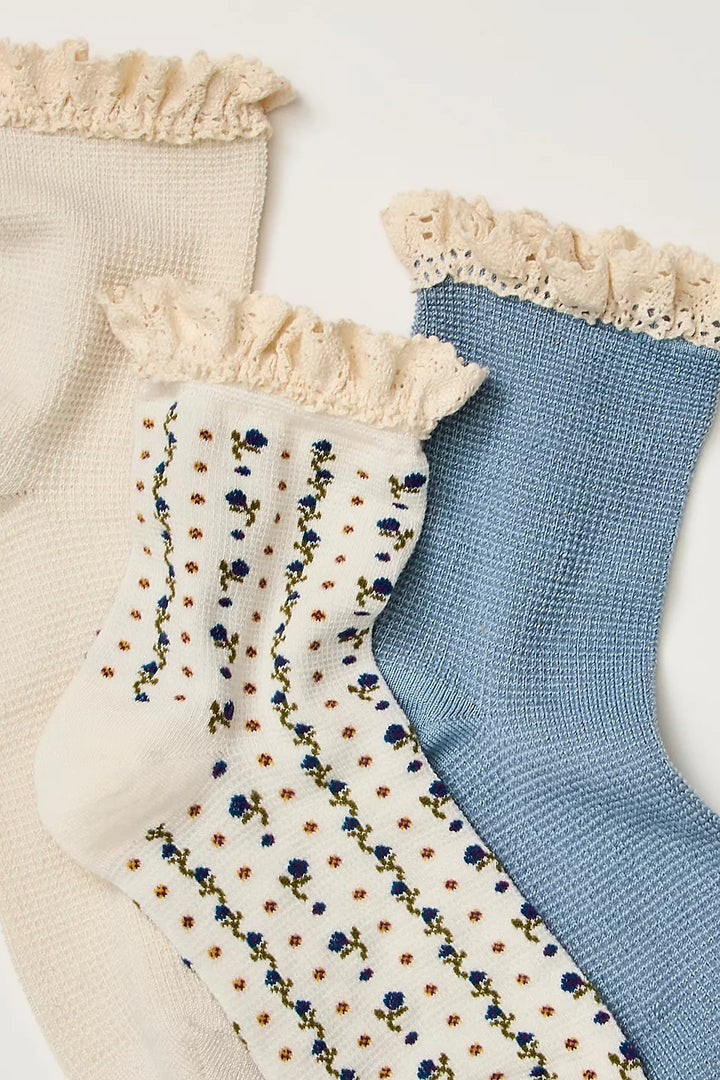 Free People - Ruffle Sock Pack