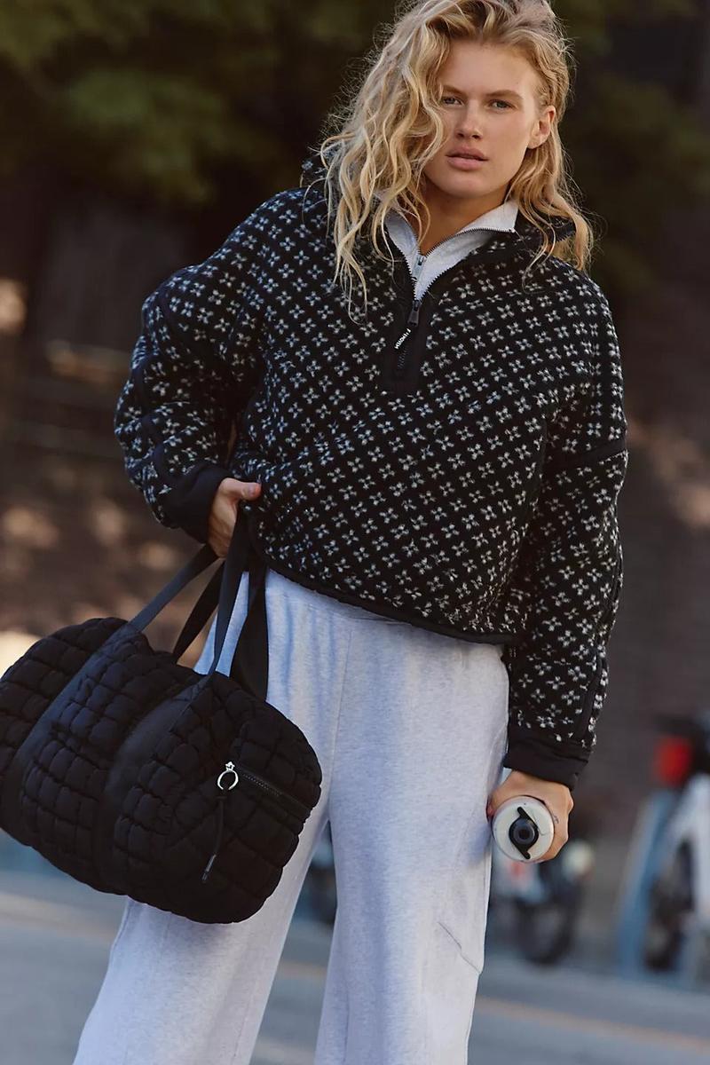 Free People Movement - Mountain High Printed Half-Zip Fleece