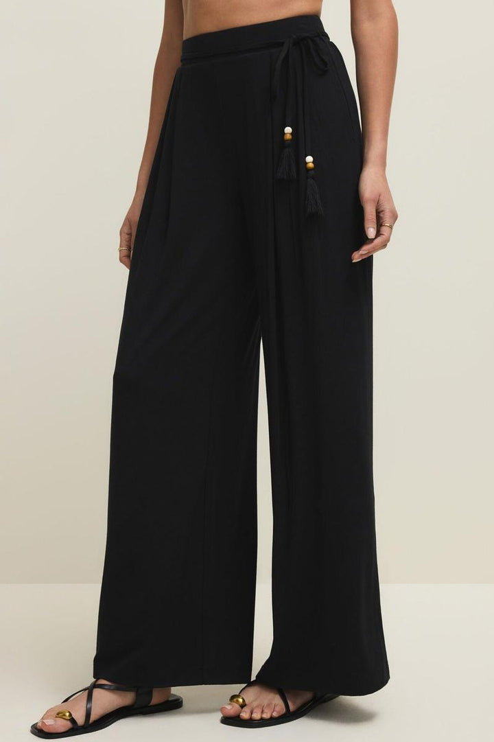 Z Supply - Lydia Wide Leg Pant in Black