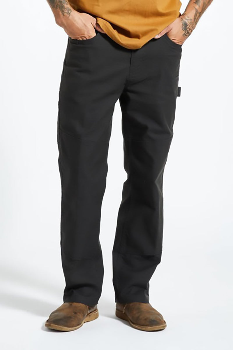 Brixton - Builders Carpenter Stretch Pant in Washed Black