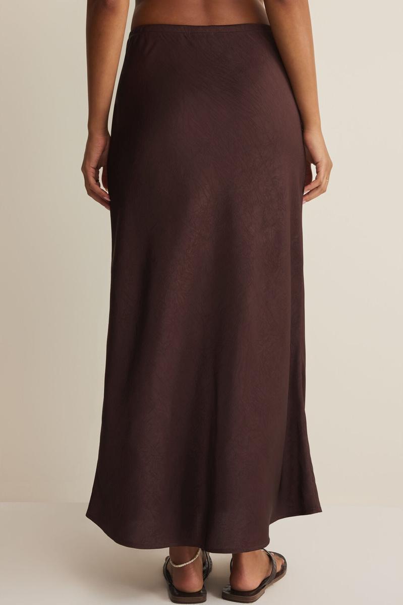 Z Supply - Viva Skirt in Chocolate Cherry