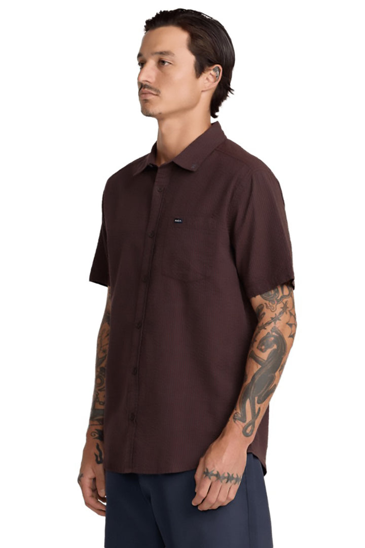 RVCA - Thatll Do Seersucker Short Sleeve Shirt