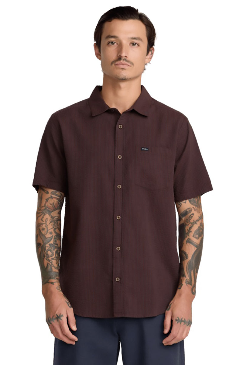 RVCA - Thatll Do Seersucker Short Sleeve Shirt