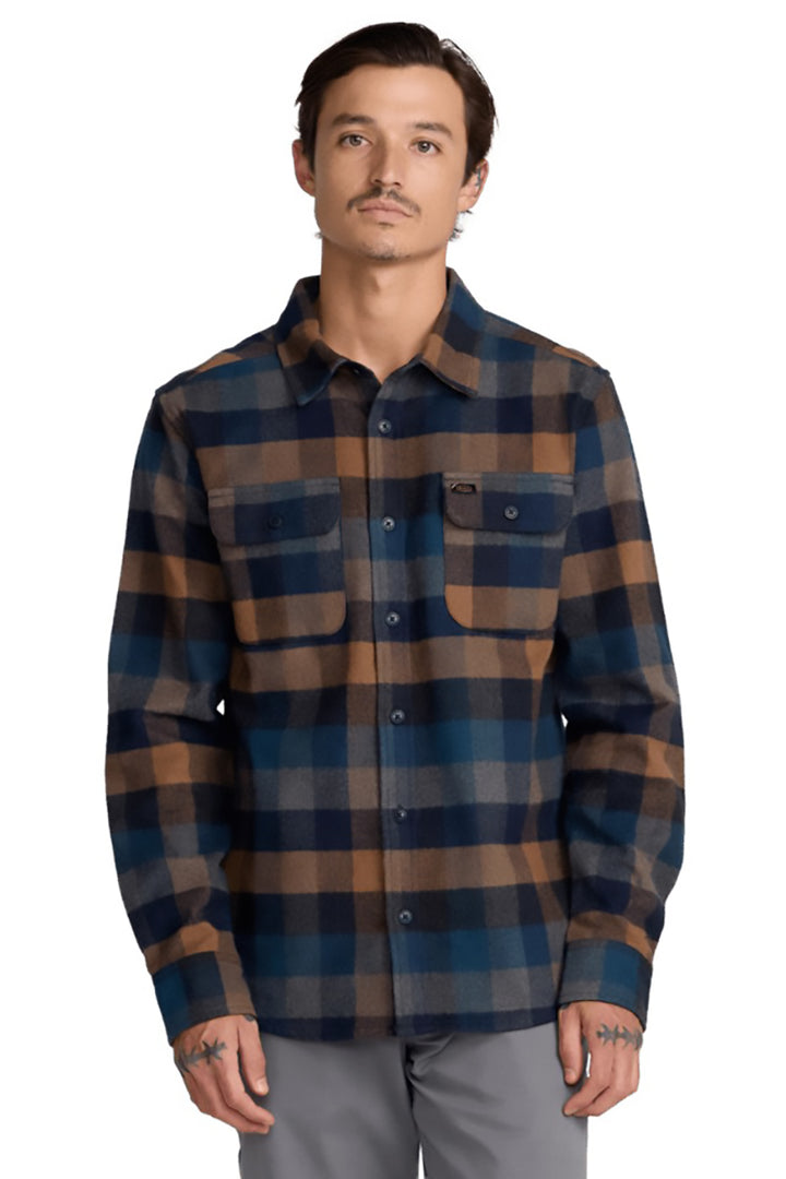 RVCA - Dayshift Blanket Flannel Long Sleeve Shirt