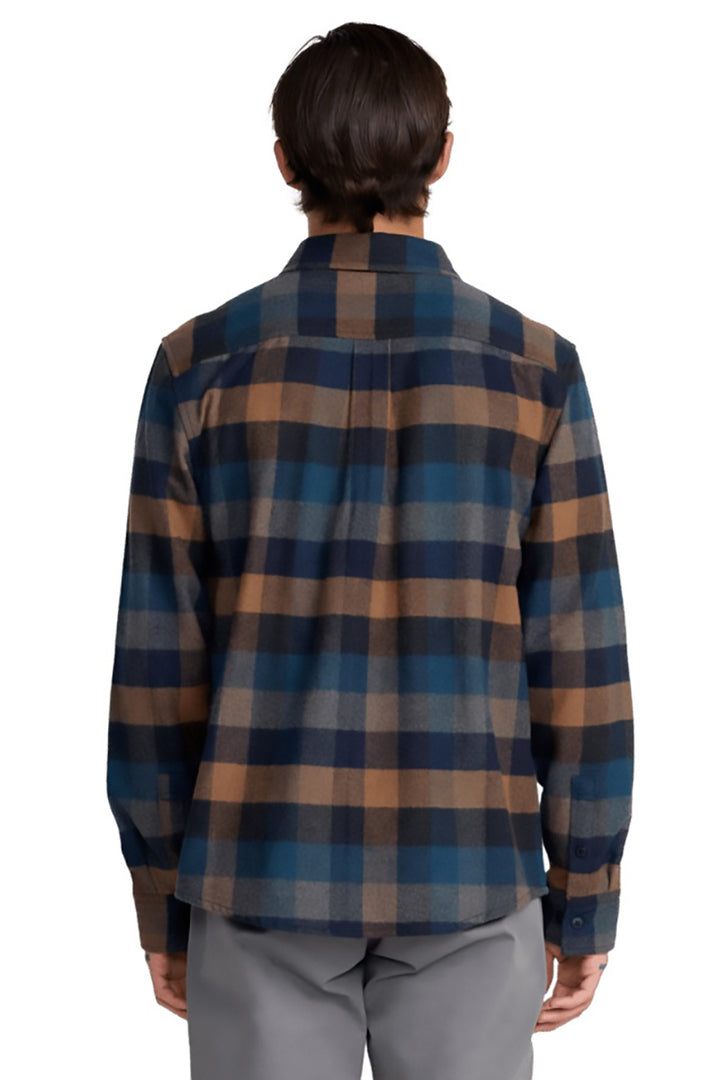RVCA - Dayshift Blanket Flannel Long Sleeve Shirt
