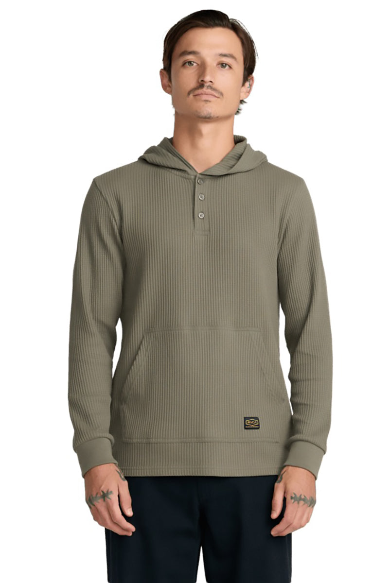 RVCA - Dayshift Thermal Hooded Henley