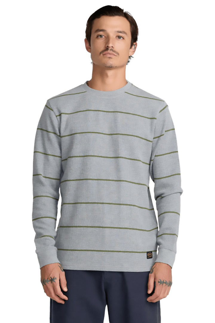 RVCA - Dayshift Thermal Stripe Long Sleeve Tee
