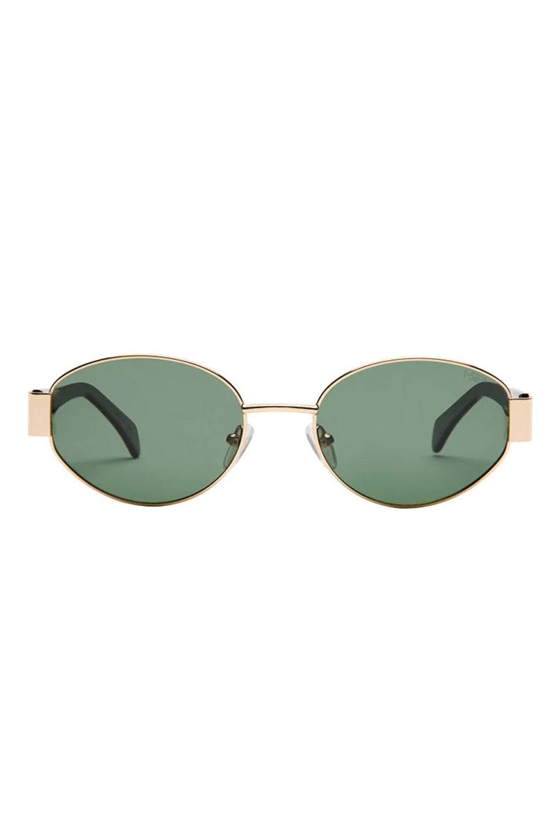 I-SEA - Lennox in Gold Frames with Green Polarized Lenses