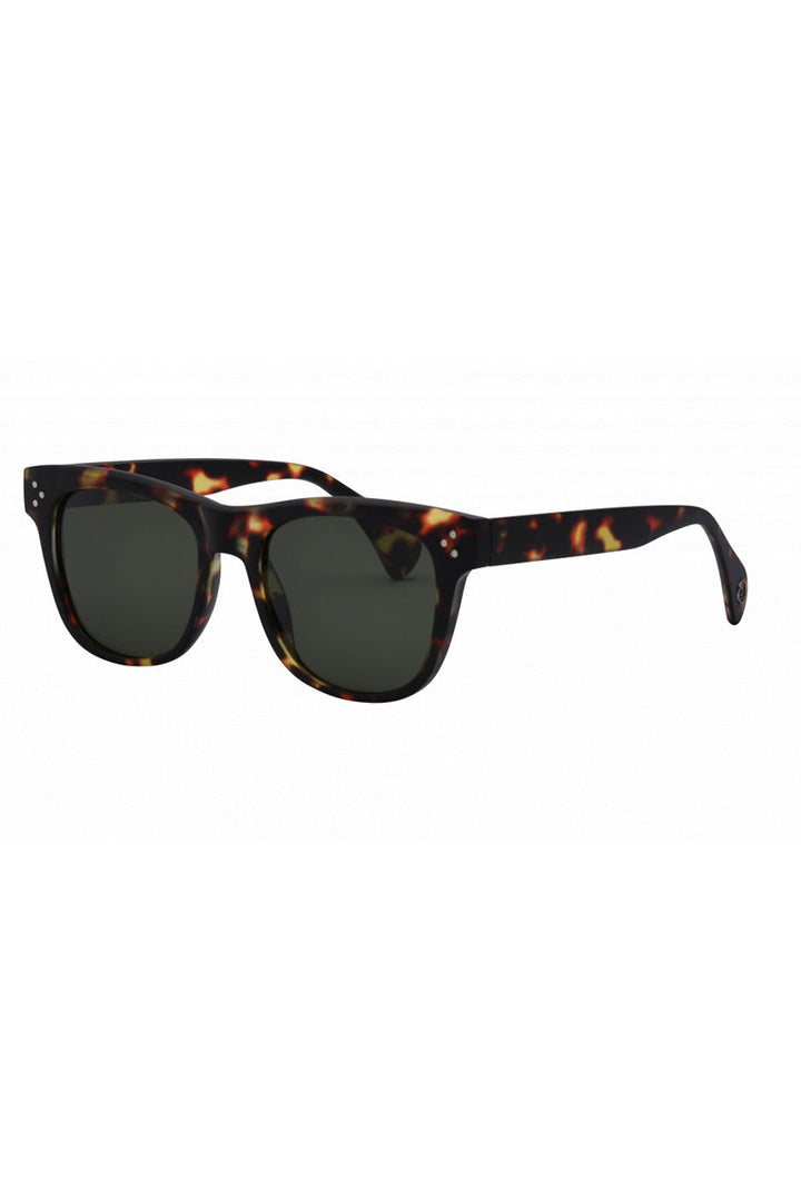 I-SEA - Liam with Tort Frame and Green Polarized Lenses