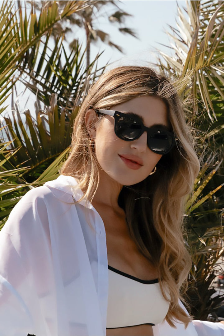 I-SEA - Lido with Matte Black Frames and Smoke Polarized Lenses