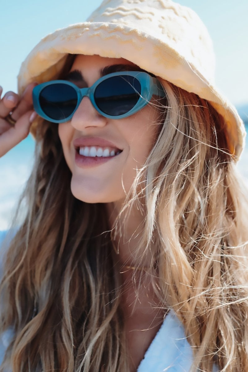 I-SEA - Marley with Sage Frames and Smoke Polarized Lenses