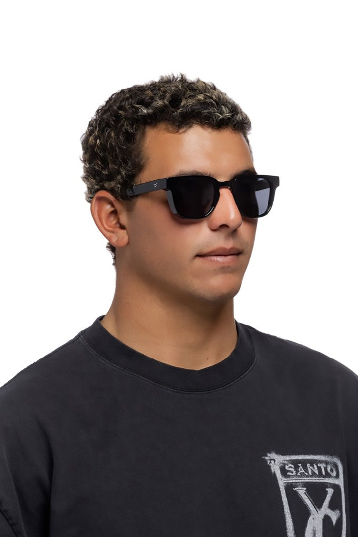 I-SEA - Mason with Black Frames and Smoke Polarized Lenses