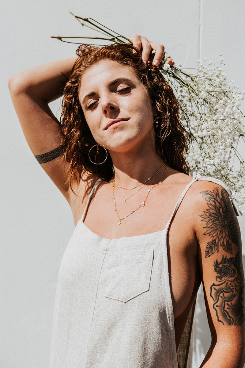 Tree Myriah - Trillium Chocker in 14 kt Gold Fill
