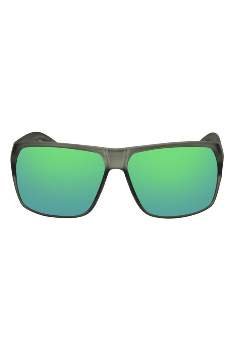 I-SEA - Nick 1 in Grey Crystal Matte Frames with Blue Green Mirror Polarized Lenses