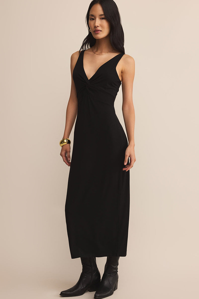 Z Supply - Eleve Midi Dress in Black