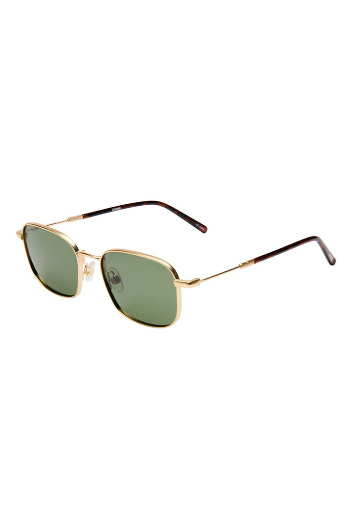 I-SEA - Quinn with Gold Frames and Green Polarized Lenses