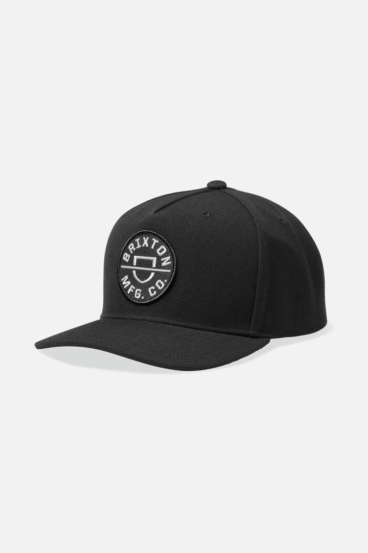 Brixton - Crest Netplus® Snapback in Black