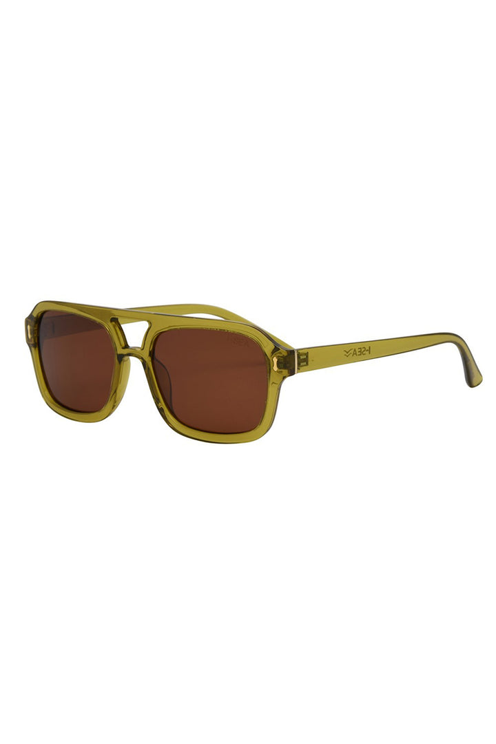 I-SEA - Royal with Olive Frames and Brown Polarized Lenses
