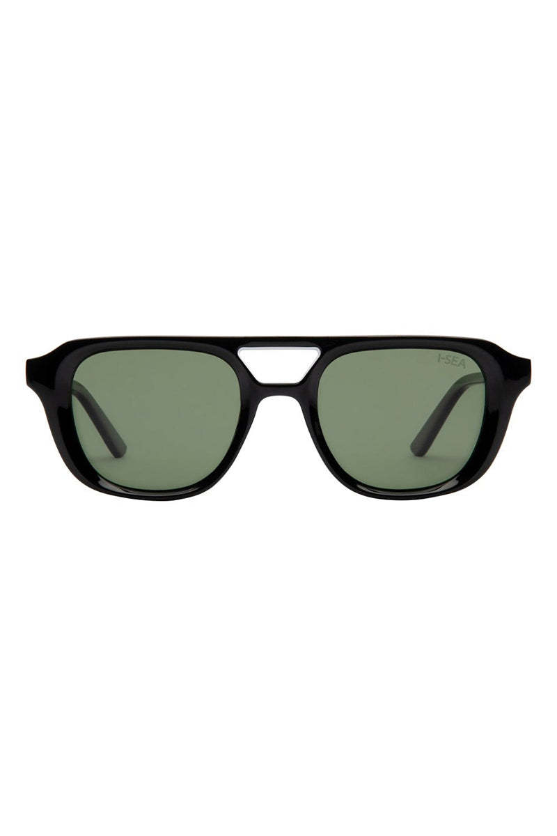 I-SEA - Ruby with Ink Frame and Green Polarized Lenses