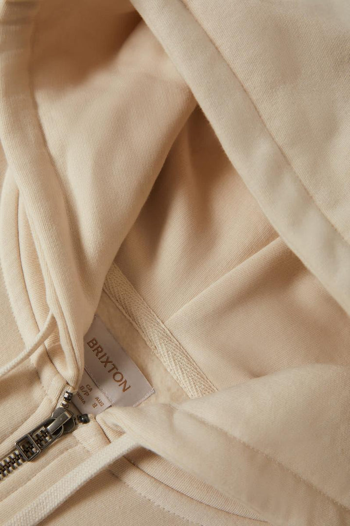 Brixton - Pegasus Zip Hood in Whitecap