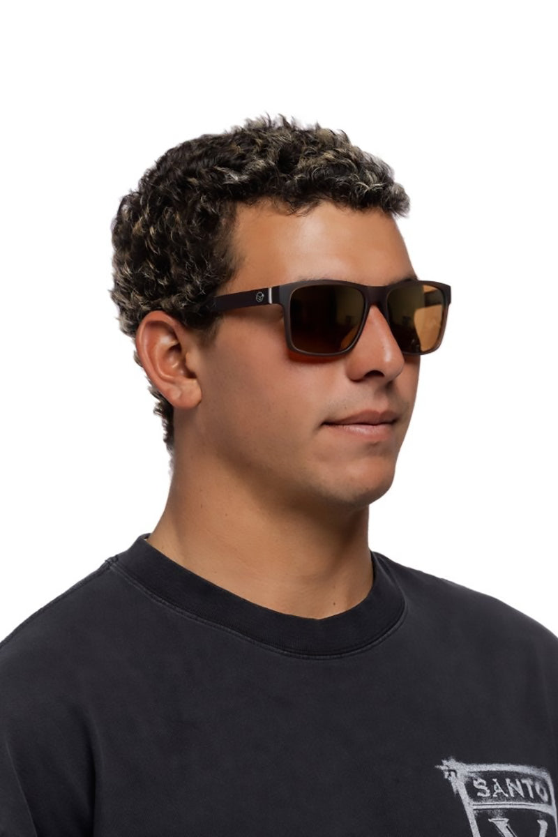 I-SEA - Ryder with Cola Frames and Copper Mirror Polarized Lenses