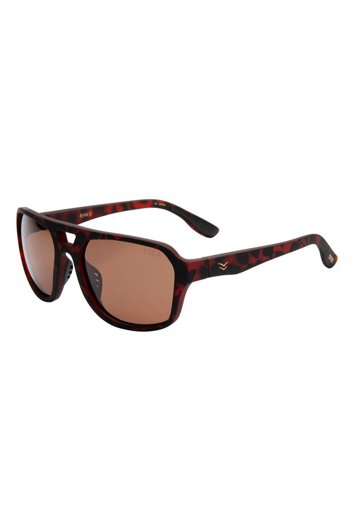 I-SEA - San O with Tort Frame and Brown Polarized Lenses