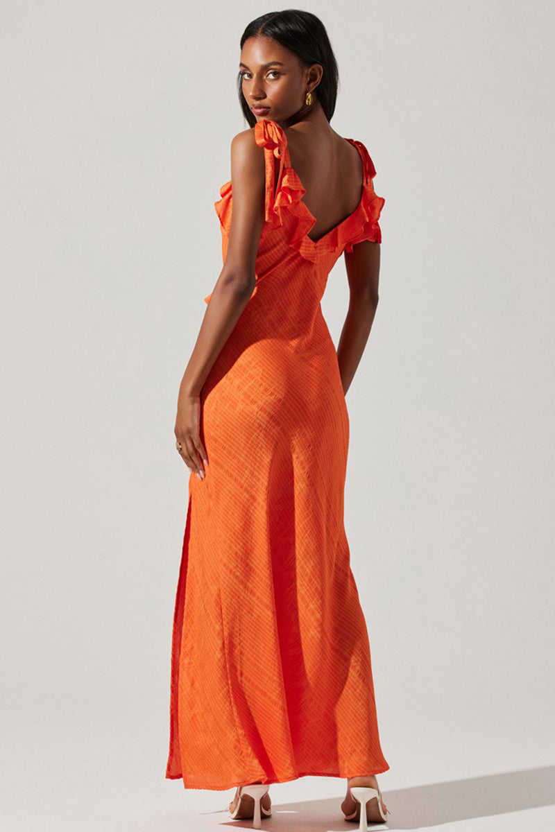 Astr - Sorbae Maxi Dress in Orange