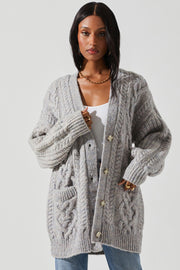 Astr - Charli Sweater in Grey
