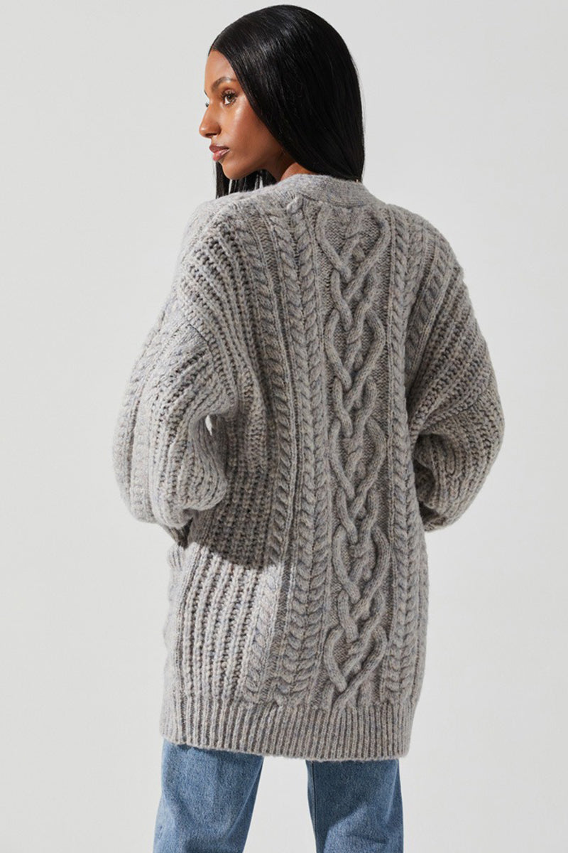 Astr - Charli Sweater in Grey