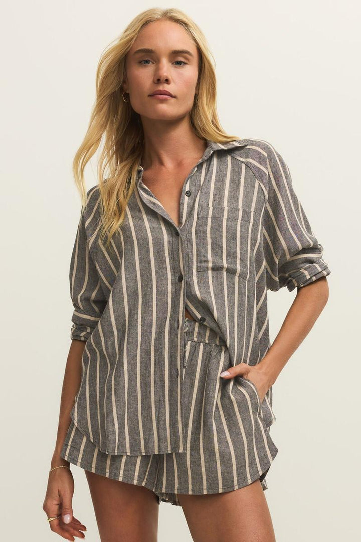 Z Supply - The Perfect Line Top in Black