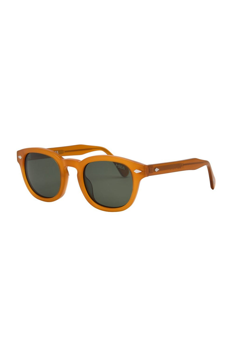 I-SEA - Tides with Sunshine Frames and Green Polarized Lenses