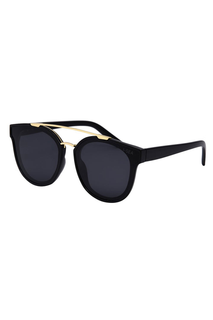 I-SEA - Topanga with Black Frame and Smoke Polarized Lenses