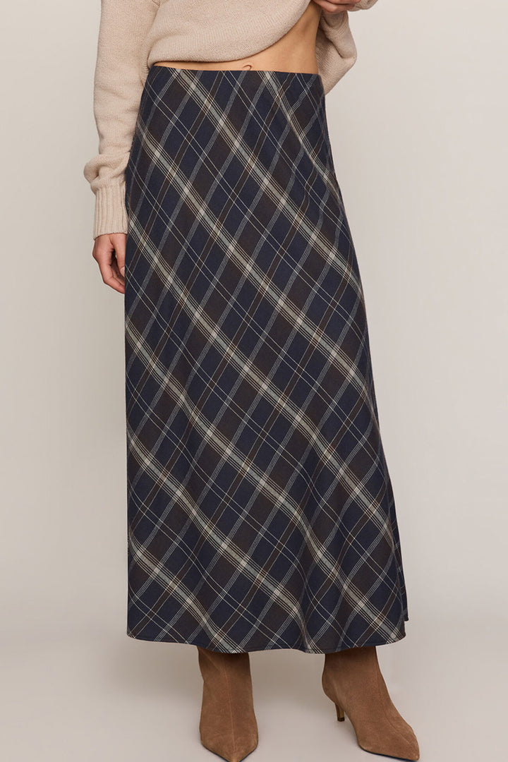 Z Supply - Crestview Plaid Maxi Skirt