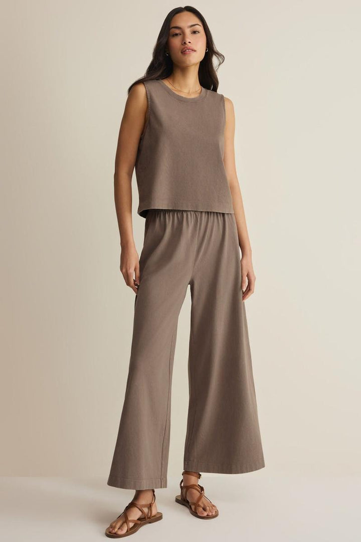 Z Supply -     Sloane Jersey Muscle Tank in Perfectly Taupe