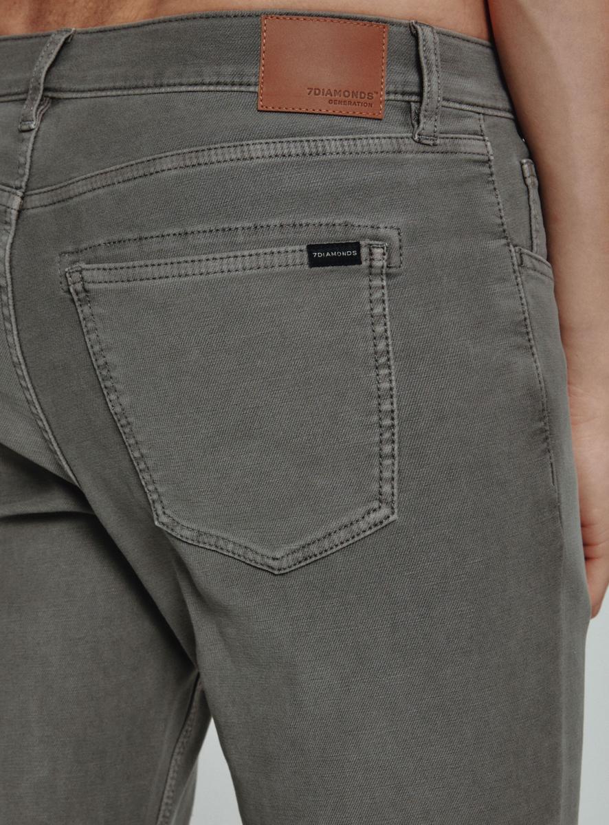 7DIAMONDS - Generation 5 Pocket Pant in Iron