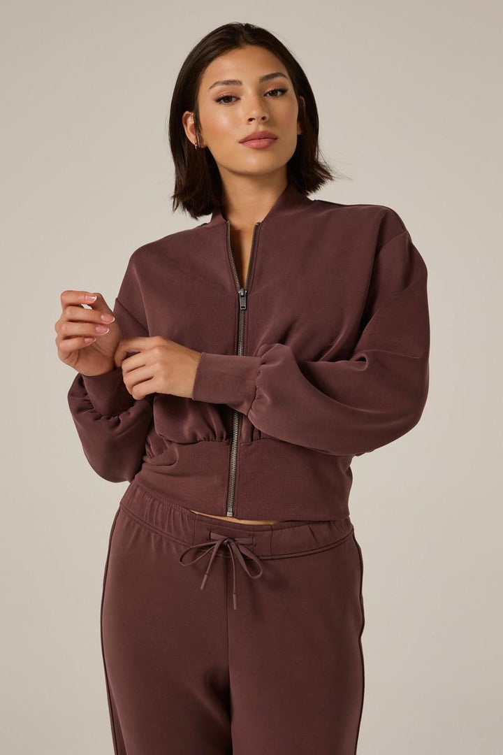 7DIAMONDS - REV™ Bomber Jacket in Walnut