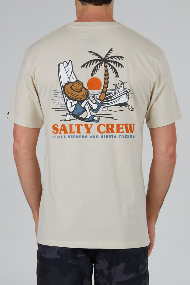Salty Crew - Siesta Premium Short Sleeve Tee in Bone