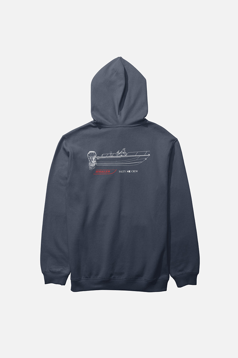 Salty Crew - Whaler Schematic Fleece