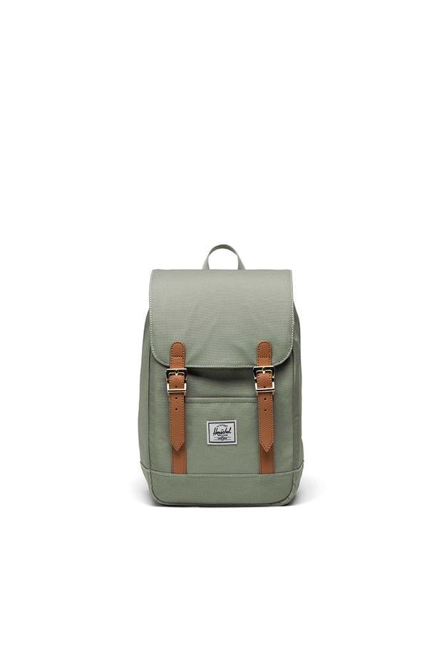Herschel - Retreat™ Mini Backpack in Seagrass/White Stitch