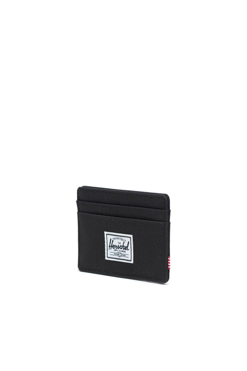 Herschel - Charlie RFID Wallet in Black Crosshatch
