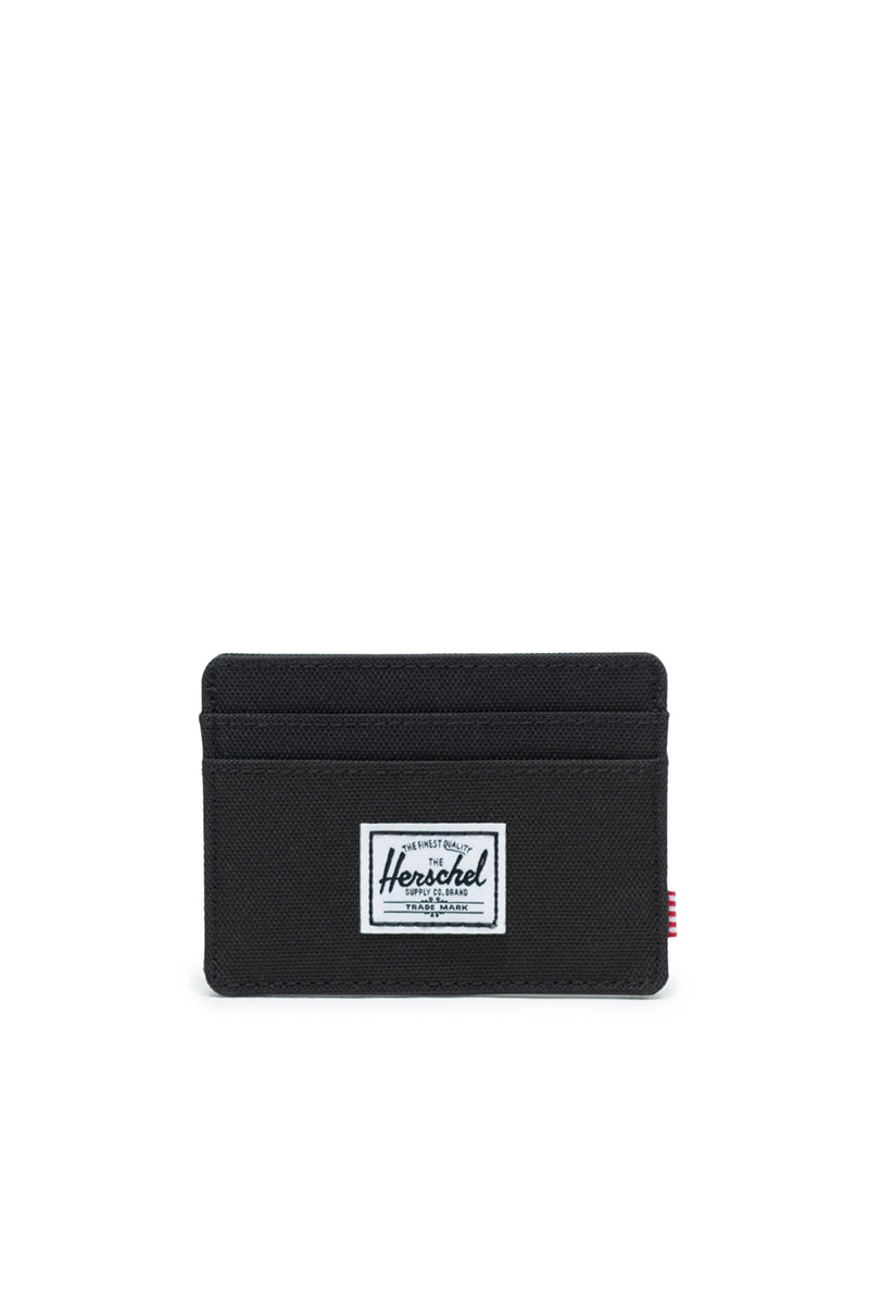 Herschel - Charlie RFID Wallet in Black Crosshatch