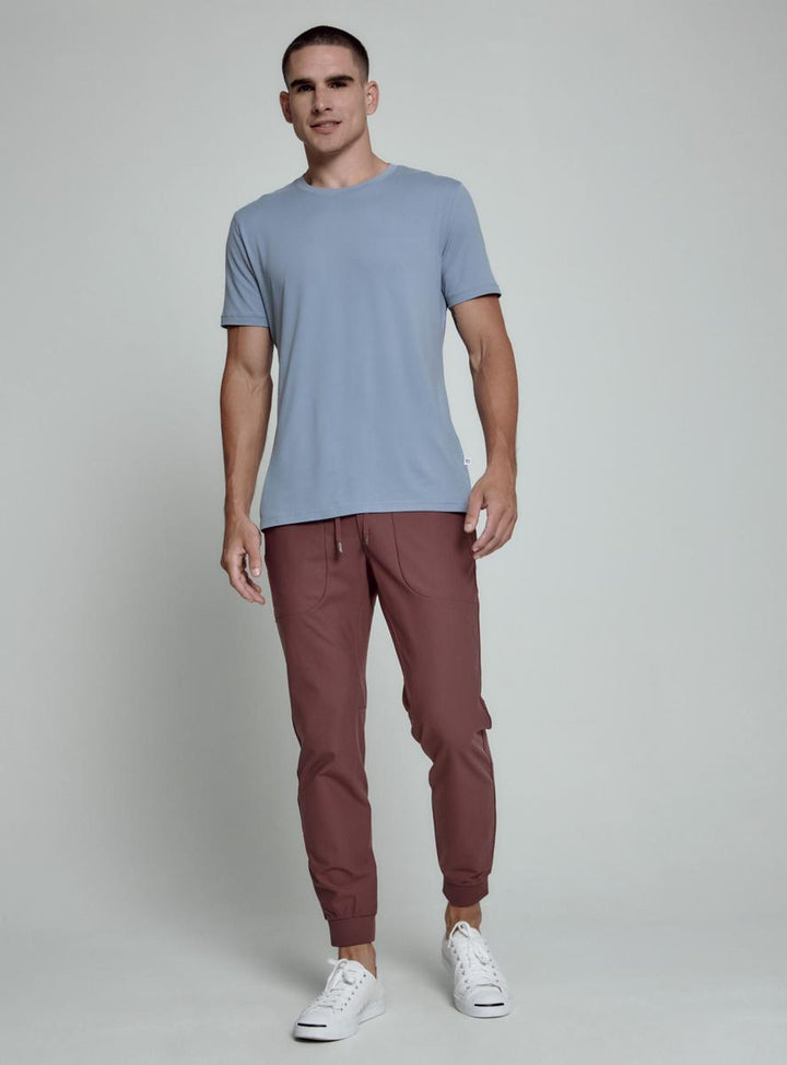 7DIAMONDS - Core™ Crew Neck Tee in Thundercloud