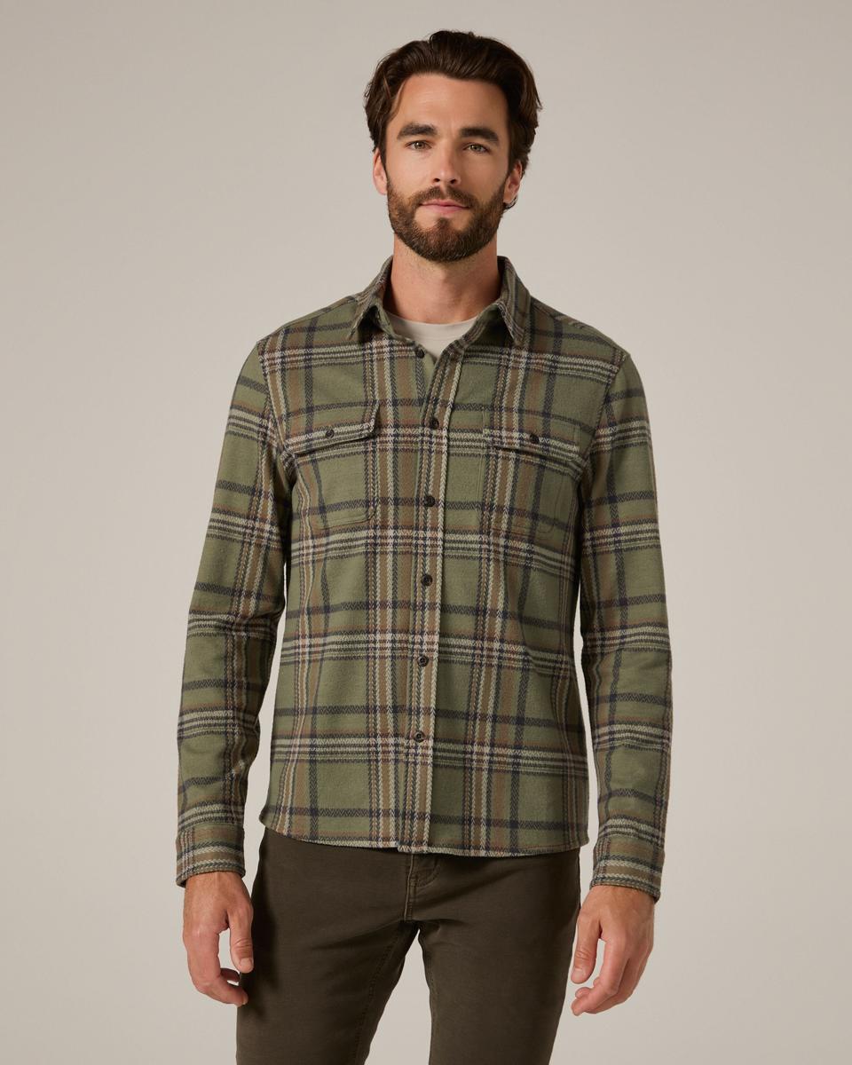 7DIAMONDS - Generation™ Long Sleeve Shirt in Basil