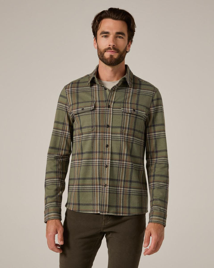 7DIAMONDS - Generation™ Long Sleeve Shirt in Basil